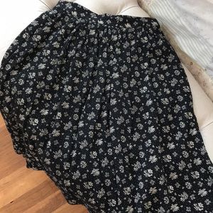Vintage calico skirt